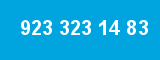923 323 14 83 923 323 14 83
